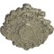Ekena Millwork Kinsley Flowing Leaf Ceiling Medallion, Hand-Painted Castle Stone Crackle, 30 3/8"W x 20 3/4"H x 1"P CM30KICSC - alternate 3